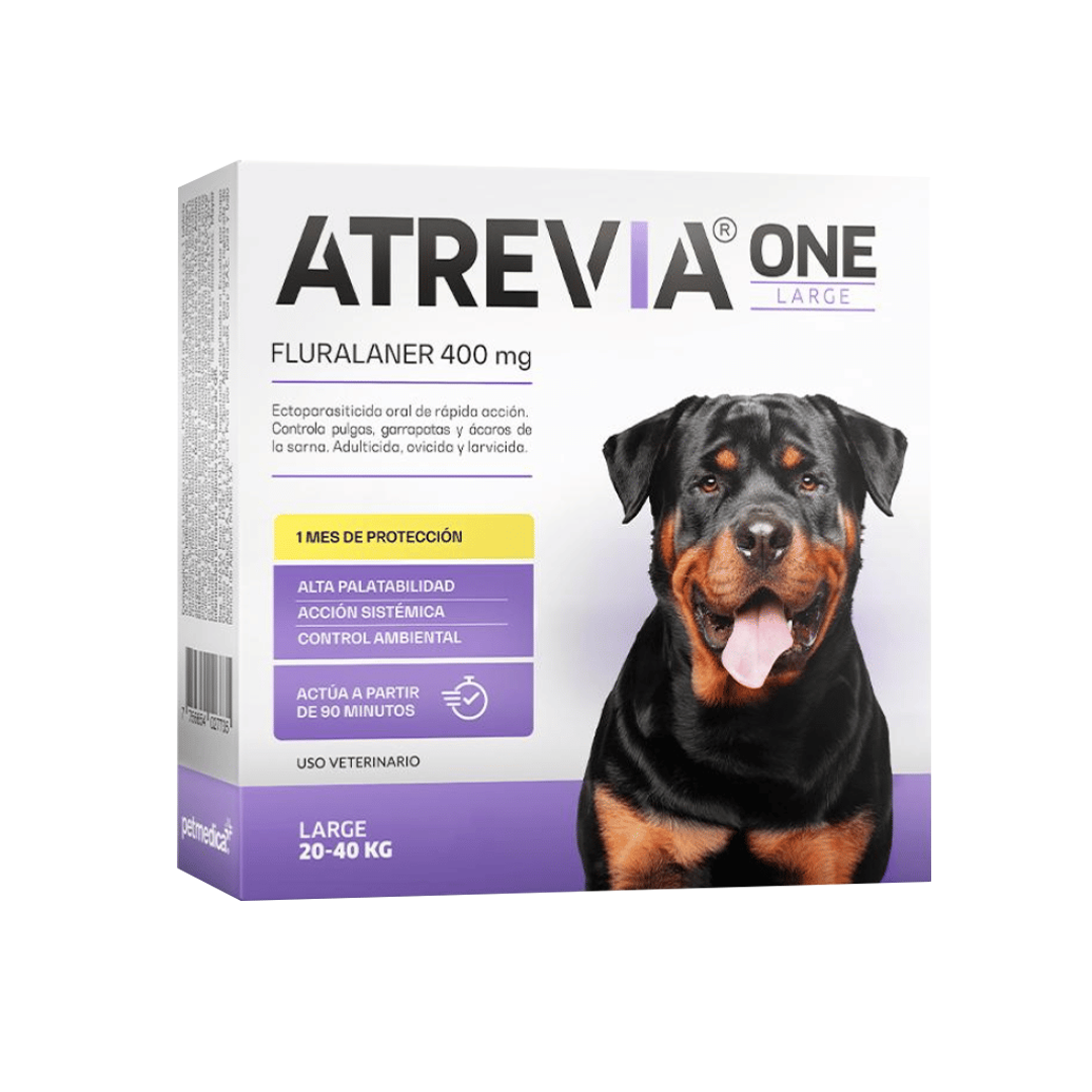 ATREVIA ONE (Large 20 - 40 kg) x 4 Tabs