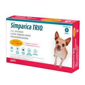 SIMPARICA TRIO (1.3 - 2.5 kg)